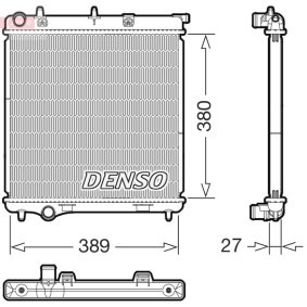 Köp Kylare av DENSO DRM21108 till det låga priset 1370,53 kr