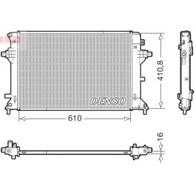 Kühler, Motorkühlung DRM41038