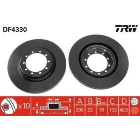 Bremsscheibe DF4330 für RENAULT TRUCKS