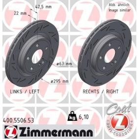 Bremsscheibe 400.5506.53 für QX30 I (H15E) für 103,86 CHF