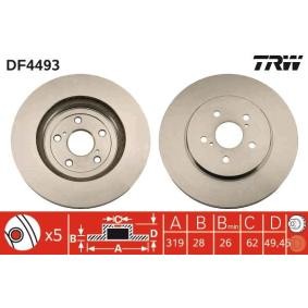 Bremsscheibe von TRW