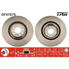 Comprar Disco de freno de TRW DF4767S a bajo precio de 120,12 €