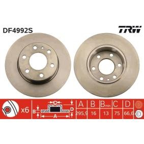 Compre Disco de travão da TRW DF4992S a um preço baixo por 61,12 €