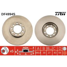Compre Disco de travão da TRW DF4994S a um preço baixo por 67,92 €
