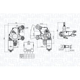 Scheibenwischermotor von MAGNETI MARELLI