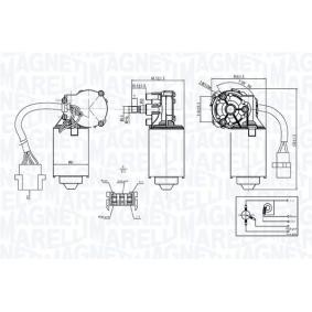 Kjøp Vindusviskermotor fra MAGNETI MARELLI på nett for DAILY II Åpen lastebil / chassis til moderate priser