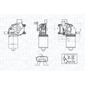 Osta Pyyhkijän moottori MAGNETI MARELLI:llä 064376700010 edullisesti hintaan 90,59 €