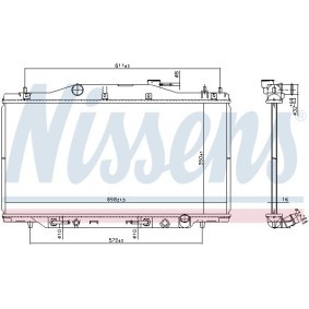 Kühler, Motorkühlung 606988