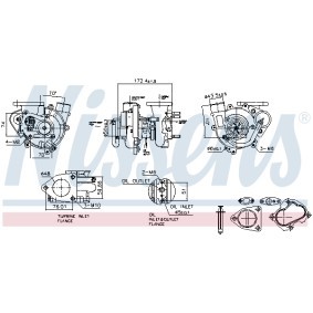 Compre Turbo de NISSENS online para Hiace / Commuter Bus V (TRH2_, KDH2_) a precios moderados