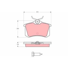 Compre Pastilhas de travão de TRW online para Esprit S3 a preços moderados