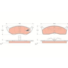 Køb Bremseklodser af TRW GDB1236 til den lave pris 356,41 DKK