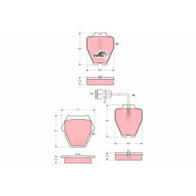 Comprar Juego de pastillas de freno de TRW GDB1371 a bajo precio de 67,79 €