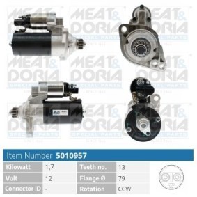 Köp Startmotor av MEAT & DORIA 5010957 till det låga priset 2418,98 kr