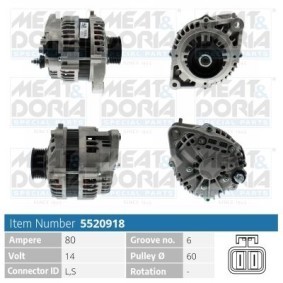 Lichtmaschine 5520918 von MEAT & DORIA günstig für 255,90 € online kaufen