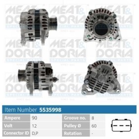 Köp Generator av MEAT & DORIA 5535998 till det låga priset 2914,49 kr