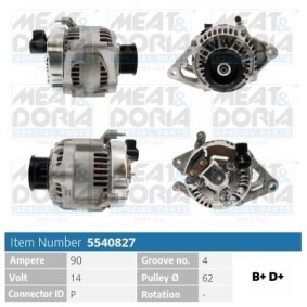 Köp Generator av MEAT & DORIA 5540827 till det låga priset 2339,69 kr