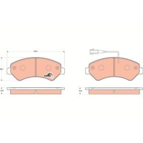 Køb Bremseklodser af TRW GDB1703 til den lave pris 435,28 DKK