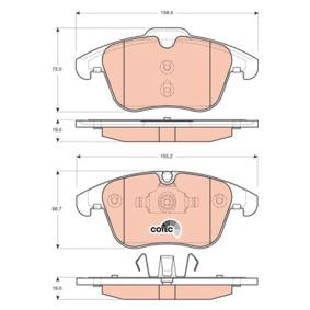 Bremsbeläge GDB1705 für DAIMLER