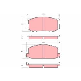 Compre Pastillas de freno de TRW online para CARINA (TA4L, TA6_L) a precios moderados