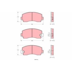 Køb Bremseklodser af TRW GDB212 til den lave pris 248,80 DKK