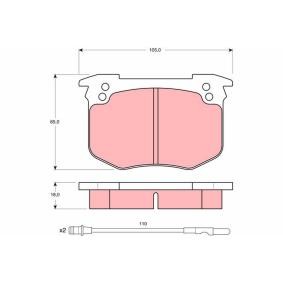 Comprar Juego de pastillas de freno de TRW GDB280 a bajo precio de 38,49 €
