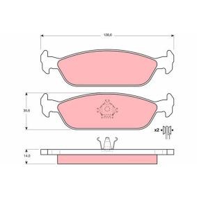 Achetez des Plaquettes de frein TRW GDB3112 à prix pour 22,67 €