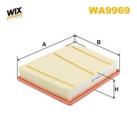 Achetez des Filtre à air WIX FILTERS WA9969 à prix pour 50,87 €