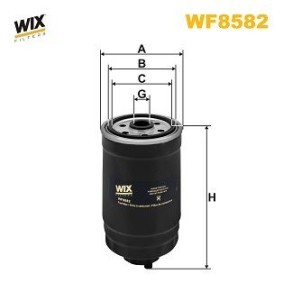 Køb Brændstof-filter af WIX FILTERS WF8582 til den lave pris 331,65 DKK