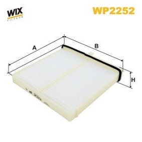 Køb Pollenfilter af WIX FILTERS WP2252 til den lave pris 296,97 DKK