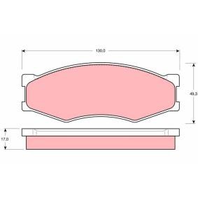 Acquista Kit pastiglie freni da TRW GDB318 a buon mercato per soli 27,97 €