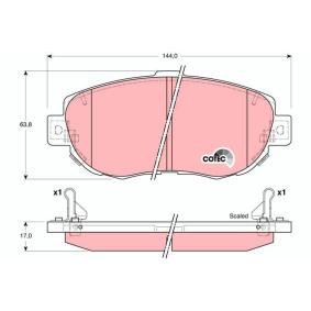 Bremsbeläge von TRW