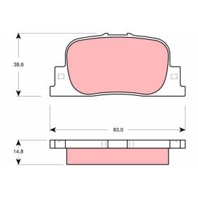 Acquista Kit pastiglie freni da TRW GDB3278 a buon mercato per soli 26,38 €