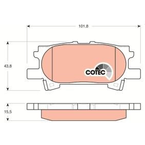 Bremsbeläge von TRW