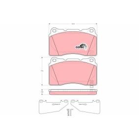 Compre Pastilhas de travão da TRW GDB3349 a um preço baixo por 43,28 €