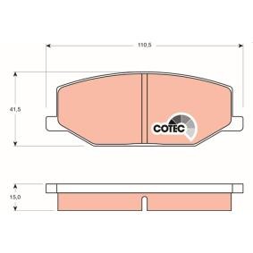 Acquista Kit pastiglie freni da TRW GDB383 a buon mercato per soli 22,43 €