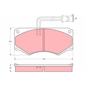 Acquista Kit pastiglie freni da TRW GDB390 a buon mercato per soli 36,45 €