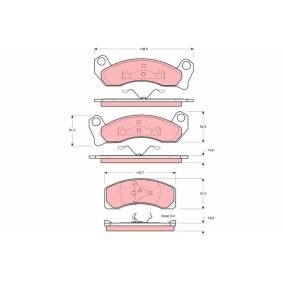 Acquista Kit pastiglie freni da TRW GDB4027 a buon mercato per soli 58,57 €