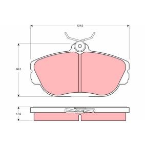 Acquista Kit pastiglie freni da TRW GDB4033 a buon mercato per soli 36,36 €