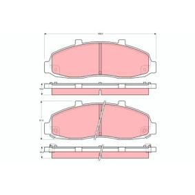 Acquista Pastiglie dei freni da TRW online per F-150 MK10 Extended Cab Pick-up a prezzi moderati