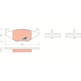 Køb Bremseklodser af TRW GDB463 til den lave pris 186,57 DKK
