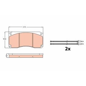 Comprar Juego de pastillas de freno de TRW GDB5008 a bajo precio de 94,82 €