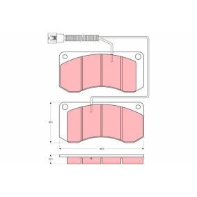 Comprar Juego de pastillas de freno de TRW GDB5052 a bajo precio de 101,79 €