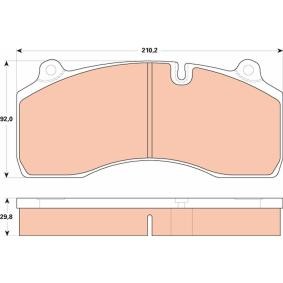 Compre Pastilhas de travão da TRW GDB5100 a um preço baixo por 137,04 €