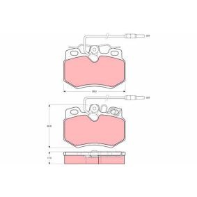 Comprar Juego de pastillas de freno de TRW GDB788 a bajo precio de 1315,97 €