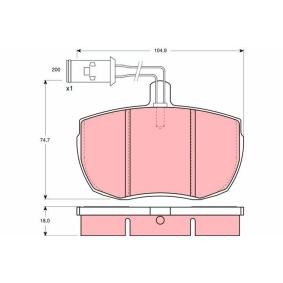 Acquista Kit pastiglie freni da TRW GDB789 a buon mercato per soli 31,01 €