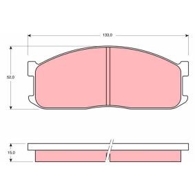 Bremsbeläge GDB983