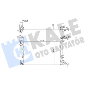Acquista Radiatore motore da KALE OTO RADYATOR 362855 a buon mercato per soli 86,41 €