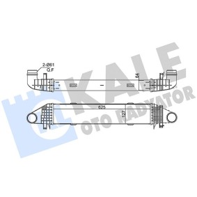 Comprar Intercooler de KALE OTO RADYATOR 375670 a bajo precio de 125,57 €