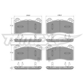Acquista Kit pastiglie freni da TOMEX brakes TX 60-70 a buon mercato per soli 61,08 €