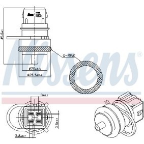 Kühlmitteltemperatur-Sensor 207000